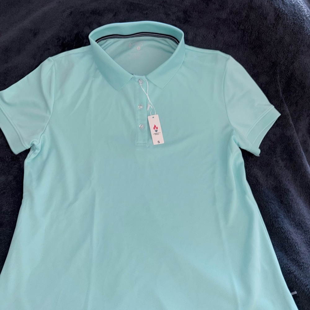 Liberty Aqua Polo Shirt
